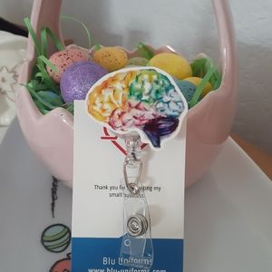 Cerebral Badge Reel Holder